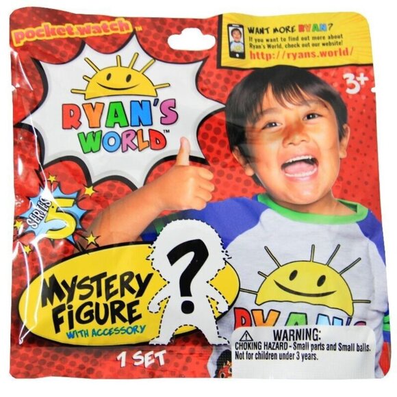 Ryans World Mystery Figure Lot of 3 Random Blind Bags Series 5 NEW Sealed - Picture 2 of 4